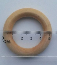 Houten ring ca. 5,4cm