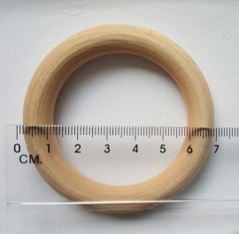 Houten ring ca. 6,7cm
