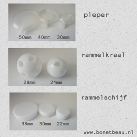 Rammelschijf 22mm