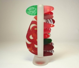 Object (35cm) met slangen kop 1