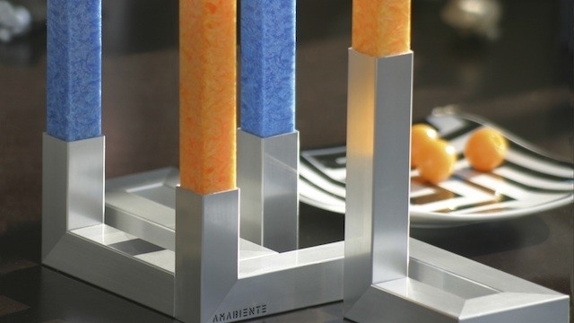 S-Tube Kandelaar | Design | Glaswinkeltje Designglas Glaskunst