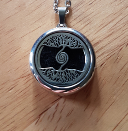Etherische olie medallion: Spiral Tree - Small