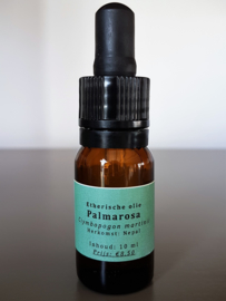 Etherische olie: Palmarosa - Cymbopogon martinii