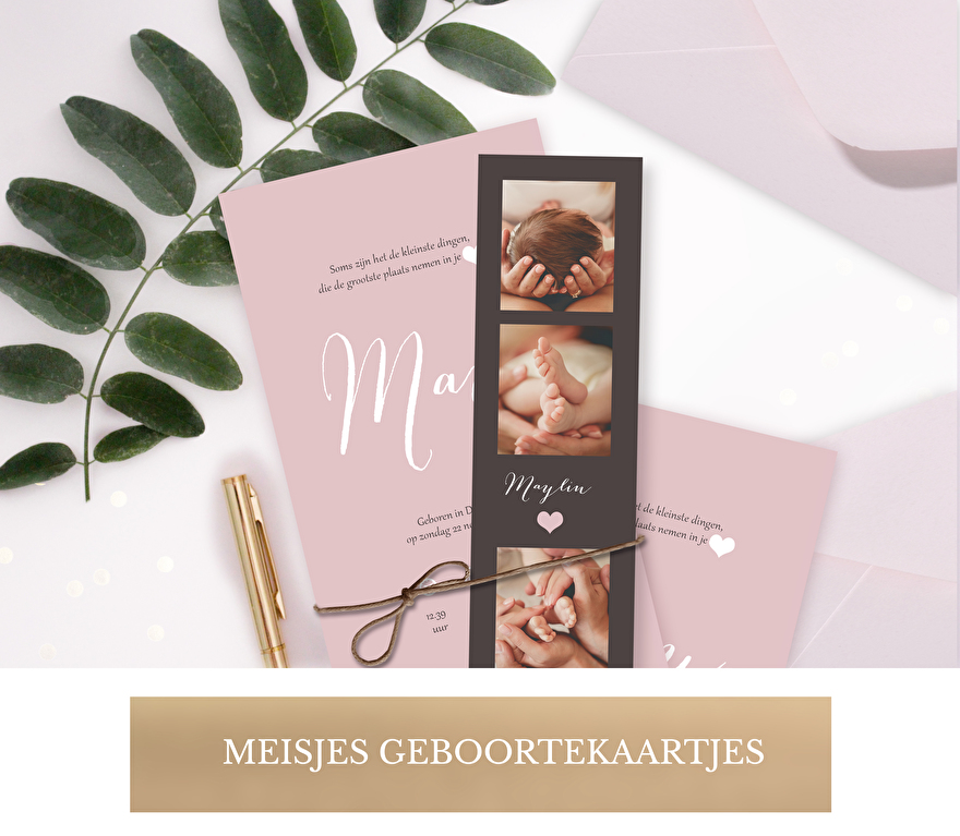 Meisjes Geboortekaartjes