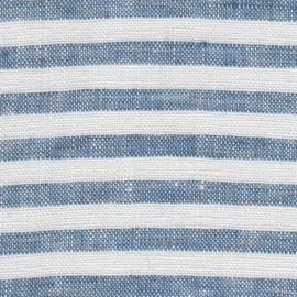 MONDAYSMILK Linen Stripe milk and denim