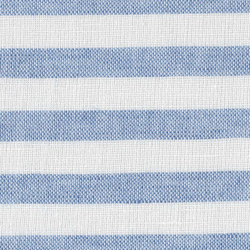 MONDAYSMILK Cotton Linen Stripe milk and blue