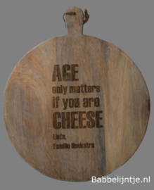 Kaasplank: Age only matters if you are cheese