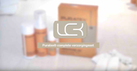 Voorbeeldfilmpje over het gebruik van de Puratex® complete verzorgingsset