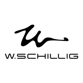 W. Schillig, glas cristall beige 8112
