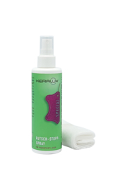 Keralux® rutsch stop spray, maakt glad leder stroever