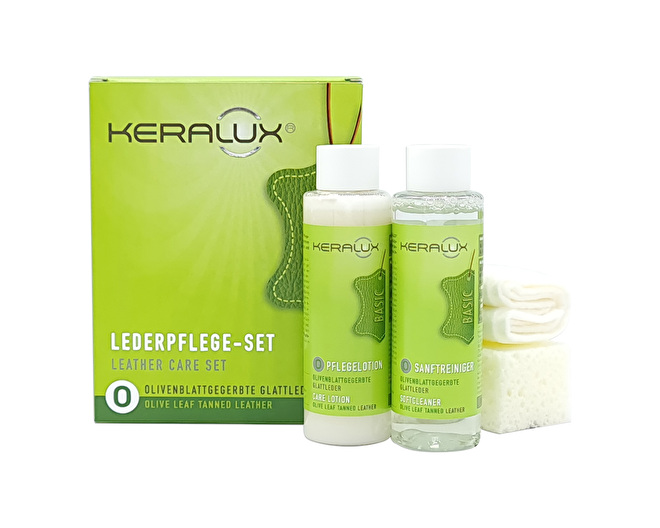 Keralux® Set O (Olivenblatt gegerbtes Leder)