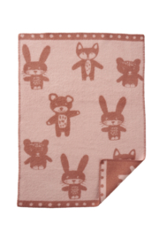 Bunny & Bear - Wiegdeken wol