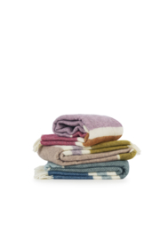 Klippan plaid wol Gotland Stripe pastel