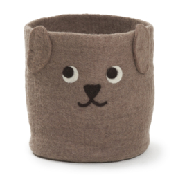 Klippan mand small wolvilt Puppy bruin