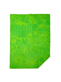 Klippan wiegdeken eco lamswol Clover groen