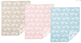 Klippan wiegdeken brushed cotton Bää