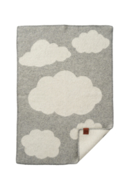 Cloudy day - wiegdeken recycled eco-wol