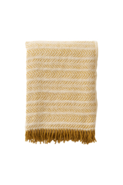 Klippan plaid 100% gebrushte lamswol Alm