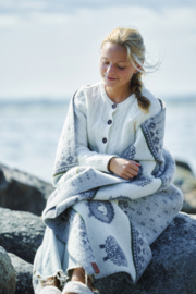 Jacquard wollen woondeken - 100% lamswol - Gute