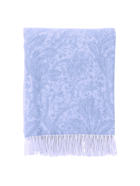Klippan plaid merino cashemere Arcadia licht blauw - William Morris