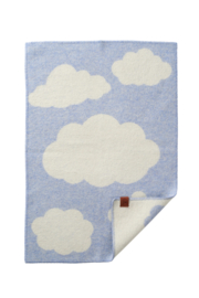 Cloudy day - wiegdeken recycled eco-wol