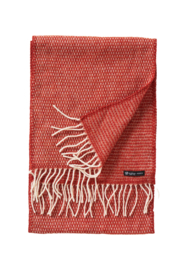Sjaal Hugo ruby red- merino wol