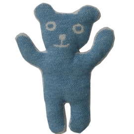 Klippan Knuffel Beertje Bruno blauw