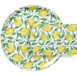 Klippan 100% katoenen theedoek Lemon tree, 2 stuks