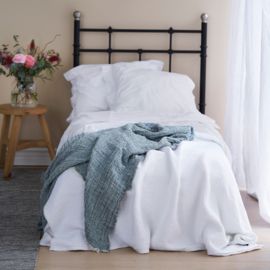 Klippan deken organic cotton Wafel