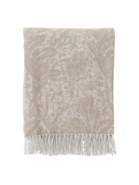 Klippan plaid merino cashemere Arcadia beige -  William Morris