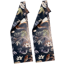 Klippan 100% katoenen theedoek Moonlight, 2 stuks
