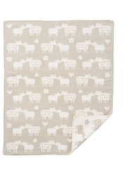 Klippan wiegdeken brushed cotton Bää