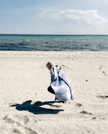 Cloudy day - wiegdeken recycled eco-wol