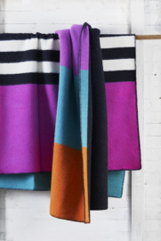 Klippan eco-wol Blanket for life Thin stripe