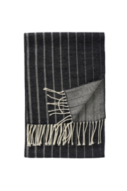 Irregular stripes scarf - super fine Merino wool