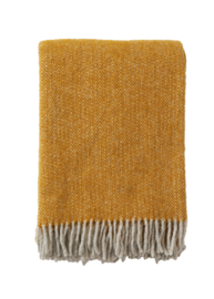 Klippan plaid brushed Zweedse wol Vide Golden