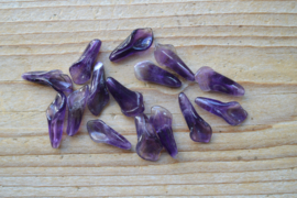 Amethist bloemen Calla ca. 10 x 22 mm per stuk