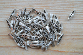 Metal Perle ca. 6 x 17 mm pro 10 Stück