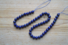 Natuurlijke Lapis Lazuli ronde kralen ca. 8 mm A klasse