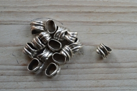 Metalen leerschuivers voor 5 mm rond leer