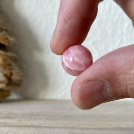 Rhodochrosiet cabochon ca. 12,5 mm