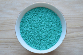 Miyuki 11-412F Opaque Matte Turquoise Green (per 10 gram)