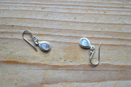 Sterling zilver Oorbellen met Maansteen