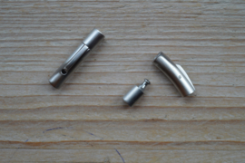 RVS Klemsluiting MAT 4 mm ca. 6 x 30 mm per stuk