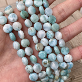Larimar Münzen ca. 10 mm