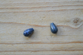 Dumortieriet ronde druppels ca. 8 x 12 mm per 2
