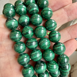 Malachiet ronde kralen ca. 12 mm A klasse
