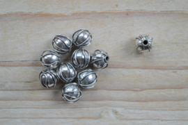 Kraal sterling zilver ca. 8 x 8,5 x 8,5 mm