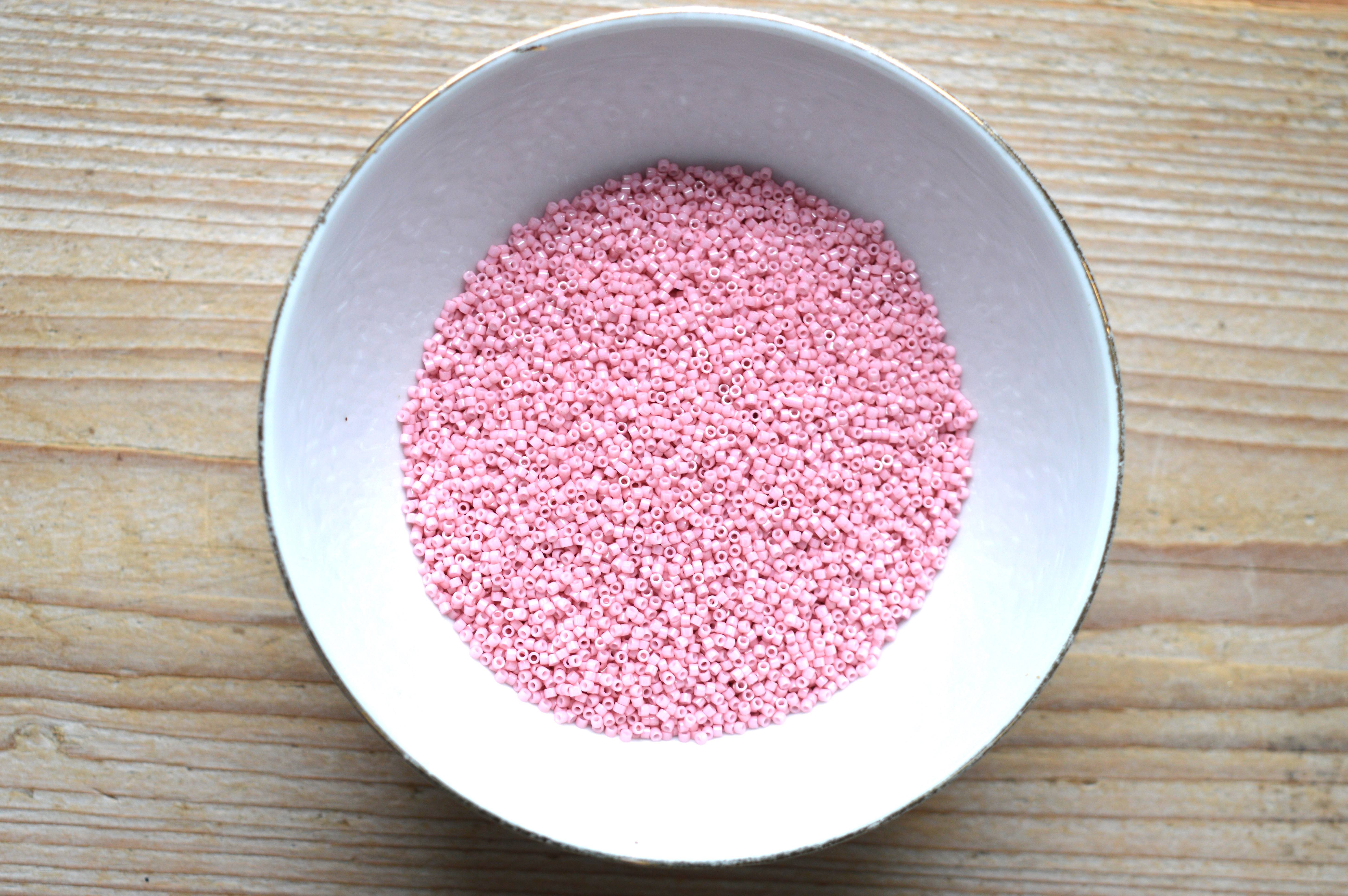 Miyuki Delica’s 11-1906 Opaque Rosewater (per 5 gram)