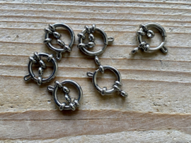 RVS boeisluiting ca. 16 mm per stuk